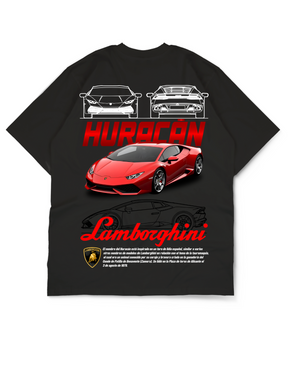 Oversize Drop Shoulder Lamborghini Huracán Tee