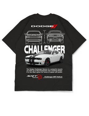 Car Collection Oversize Drop Shoulder Tee – Dodge Edition