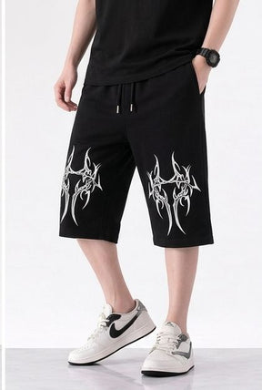 Cyber Tribal Graphic Long Nikkar