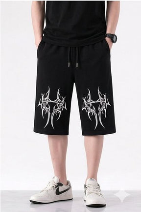 Cyber Tribal Graphic Long Nikkar