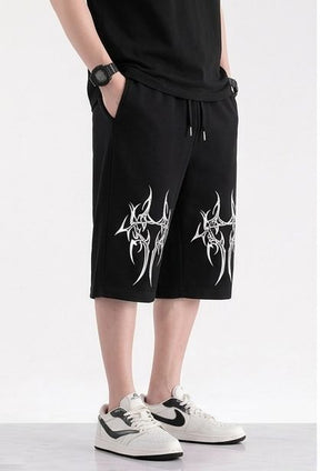 Cyber Tribal Graphic Long Nikkar