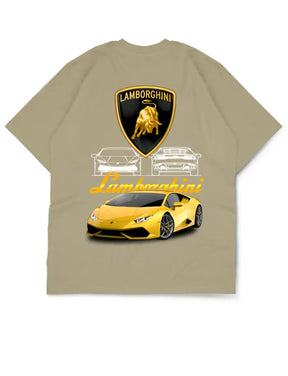 Car Collection Oversize Drop Shoulder Tee