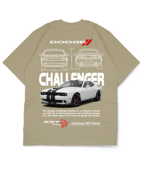 Car Collection Oversize Drop Shoulder Tee – Dodge Edition