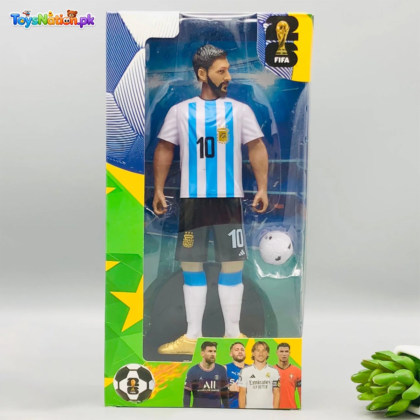 Premium 10-Inch Football Player Action Figure - Collectible Sports Toy