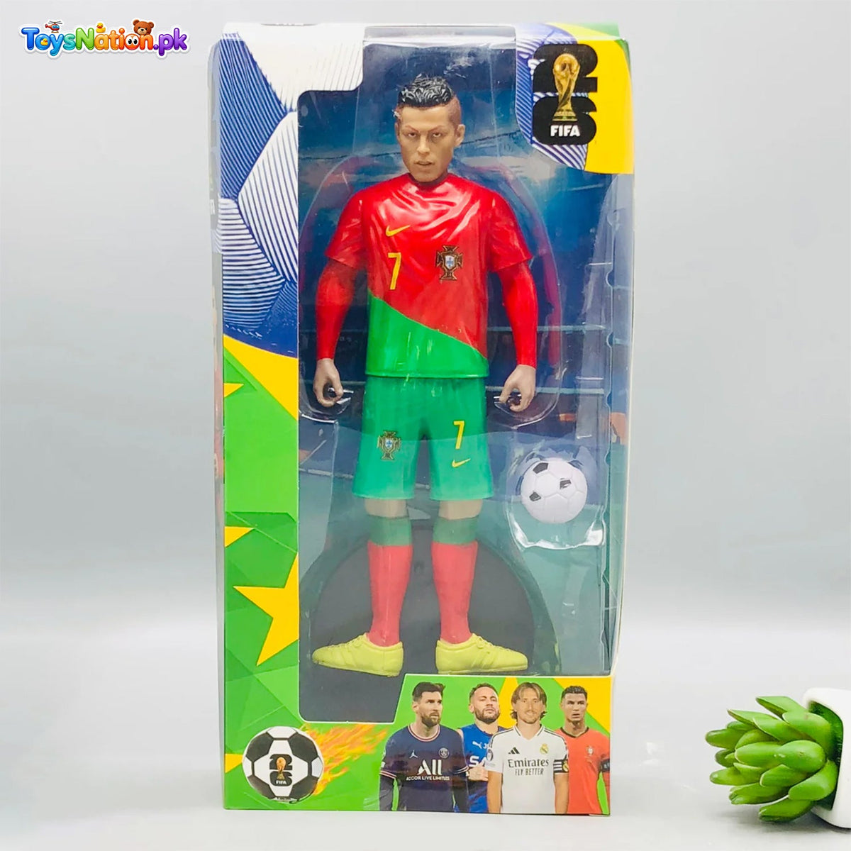 Premium 10-Inch Football Player Action Figure - Collectible Sports Toy