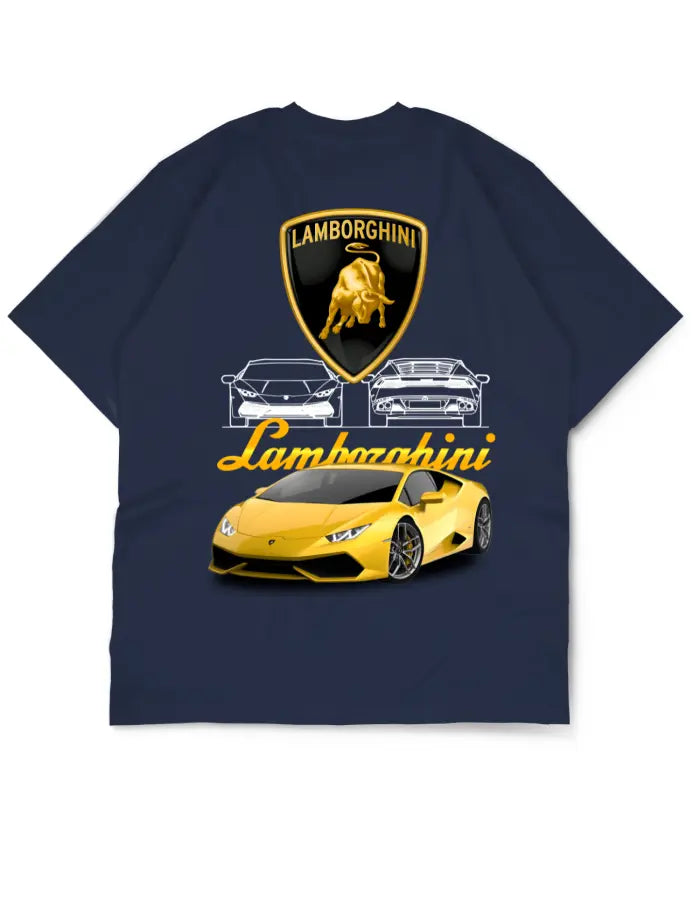 Car Collection Oversize Drop Shoulder Tee