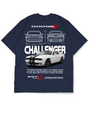 Car Collection Oversize Drop Shoulder Tee – Dodge Edition