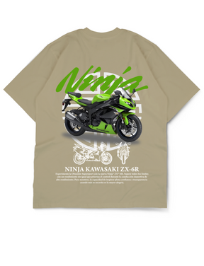 Oversize Drop Shoulder Motorbike Racing