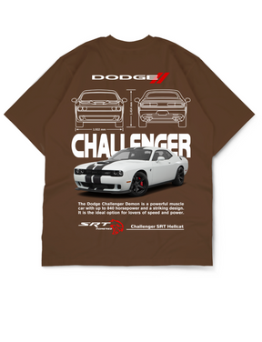 Car Collection Oversize Drop Shoulder Tee – Dodge Edition