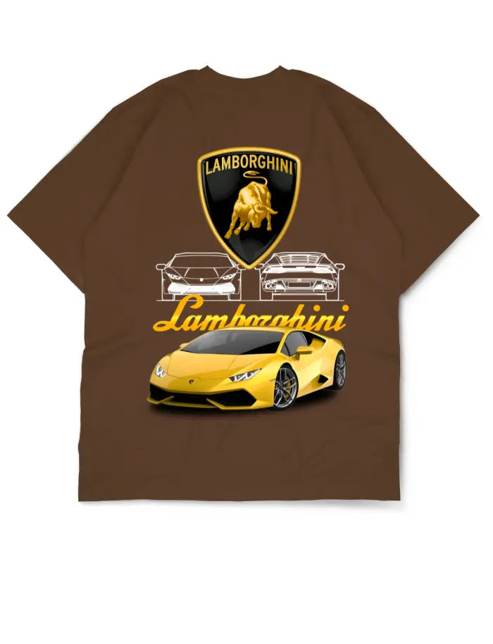 Car Collection Oversize Drop Shoulder Tee