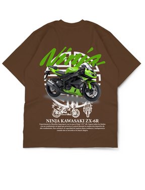 Oversize Drop Shoulder Motorbike Racing