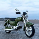 1:12 Scale Honda JH70 Die-Cast Motorcycle Model - Alloy Collectible with Rubber Tires
