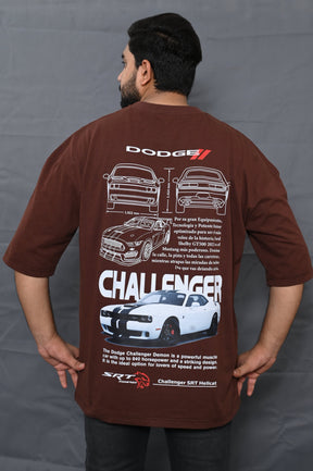 Car Collection Oversize Drop Shoulder Tee – Dodge Edition