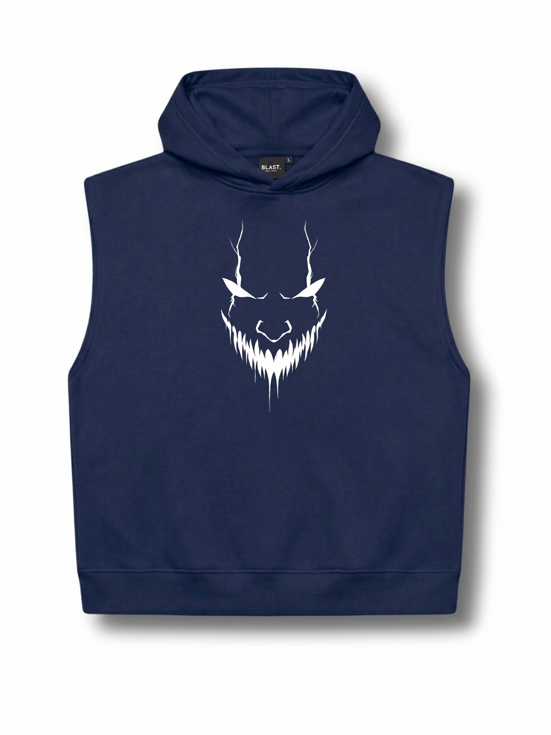 Ghost Smiling Hoodie Gym Ware