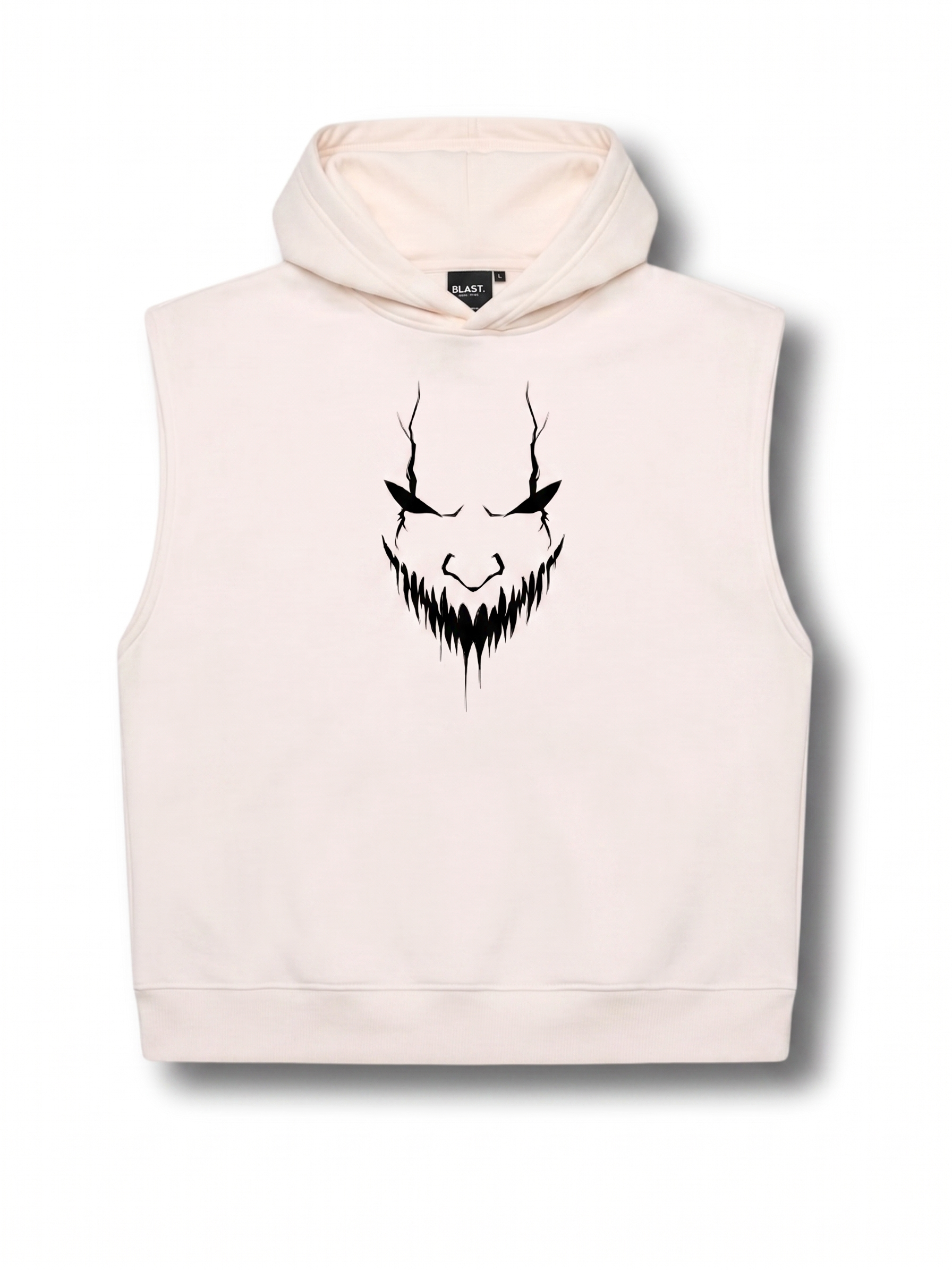 Ghost Smiling Hoodie Gym Ware
