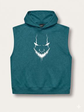 Ghost Smiling Hoodie Gym Ware