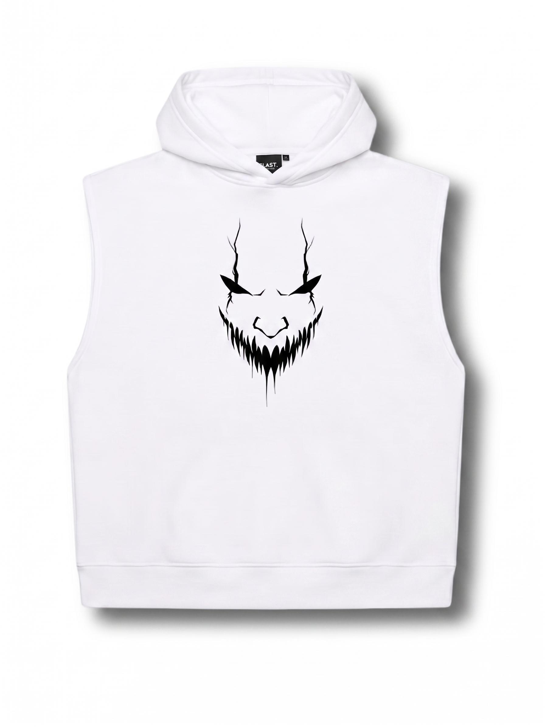 Ghost Smiling Hoodie Gym Ware