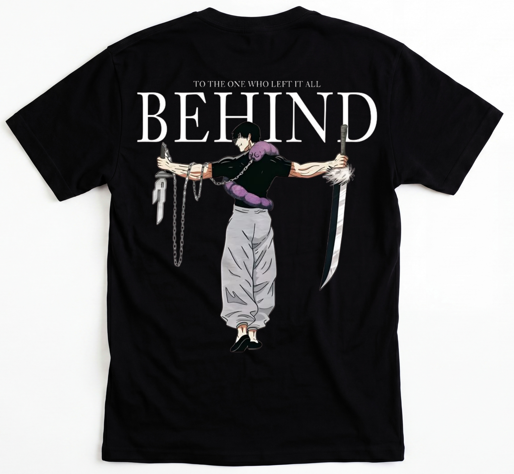 Toji Fushiguro 'Left It All Behind' Anime T-Shirt