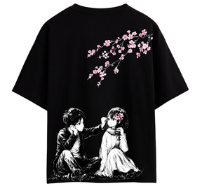 Mikasa 'The End' Oversized Anime T-Shirt