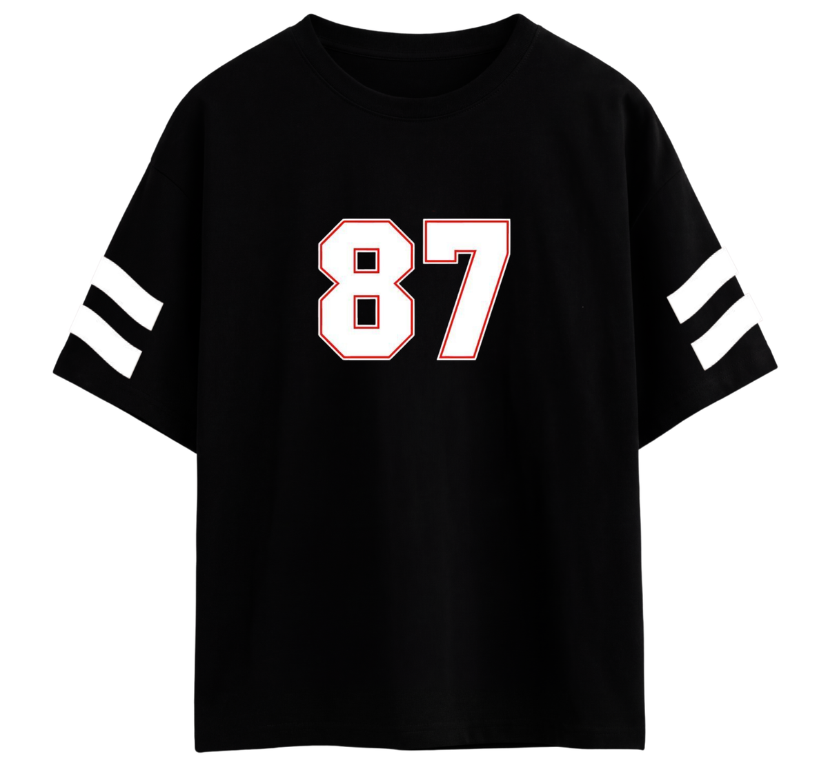 : California Los Angeles '87' Varsity Oversized T-Shirt By Zilzy