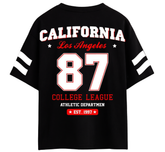 : California Los Angeles '87' Varsity Oversized T-Shirt