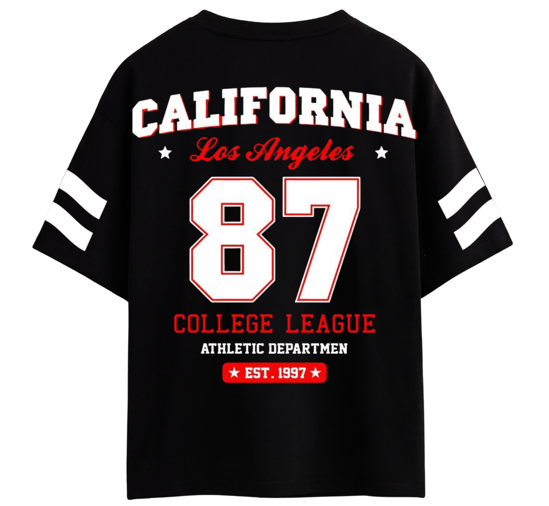 : California Los Angeles '87' Varsity Oversized T-Shirt